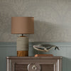 St. Mawes Lace Wallpaper in Shades of Mineral