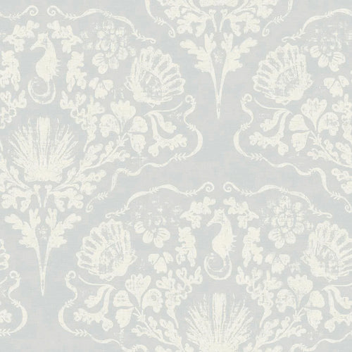 Sample of St. Mawes Lace Wallpaper in Shades of Mineral