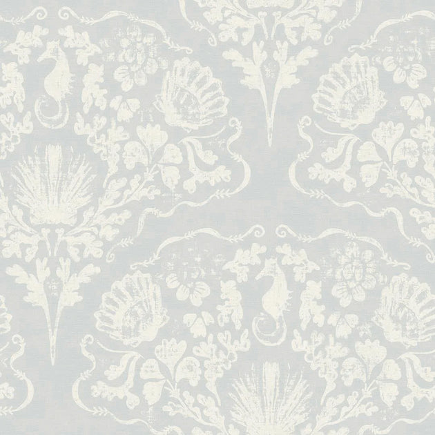 St. Mawes Lace Wallpaper in Shades of Mineral