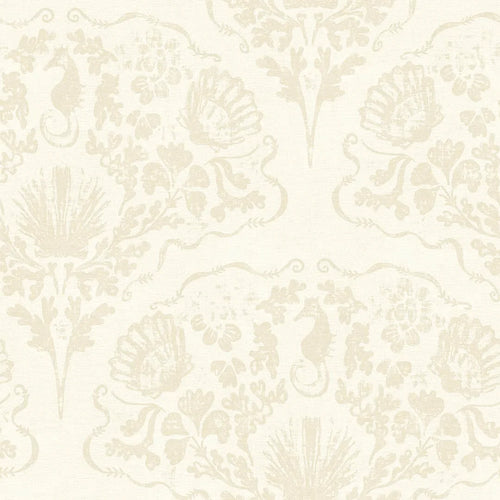 St. Mawes Lace Wallpaper in Shades of Sand