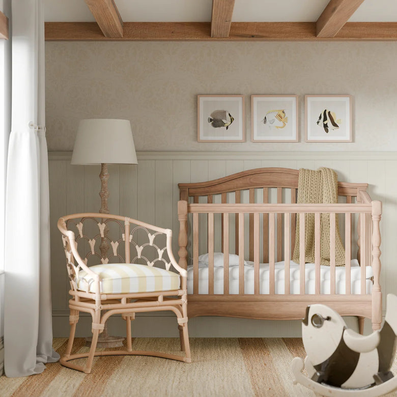 St. Mawes Lace Wallpaper in Shades of Sand