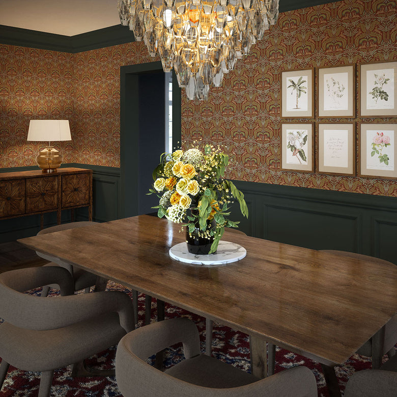 The Endearing Deer Wallpaper in Autumn Shades