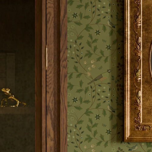 The Grand Estate Wallpaper in Rural Tones on Gentleman Green