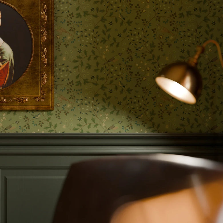 The Grand Estate Wallpaper in Rural Tones on Gentleman Green