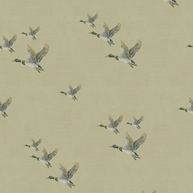 The Mallards Wallpaper in Sand