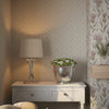 Thistle Royale Wallpaper in Vintage Cream