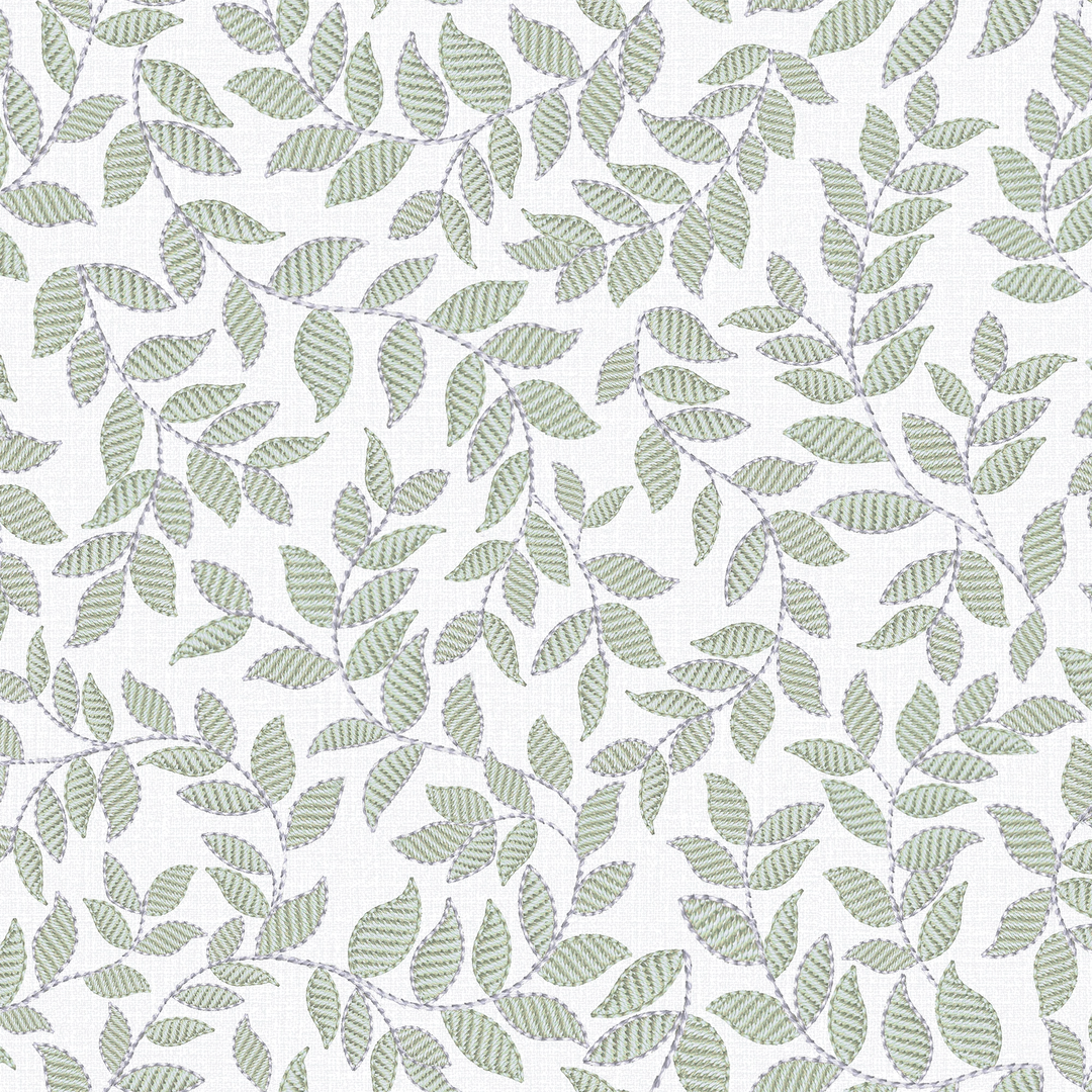 Trailing Thread Wallpaper in Mint and Teal