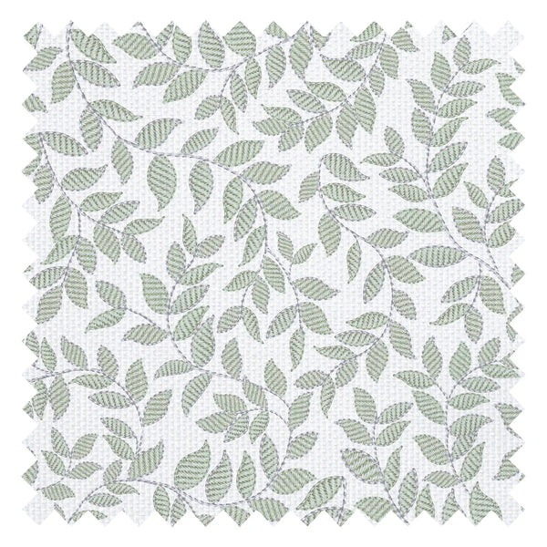 Trailing Thread Fabric in Mint and Teal