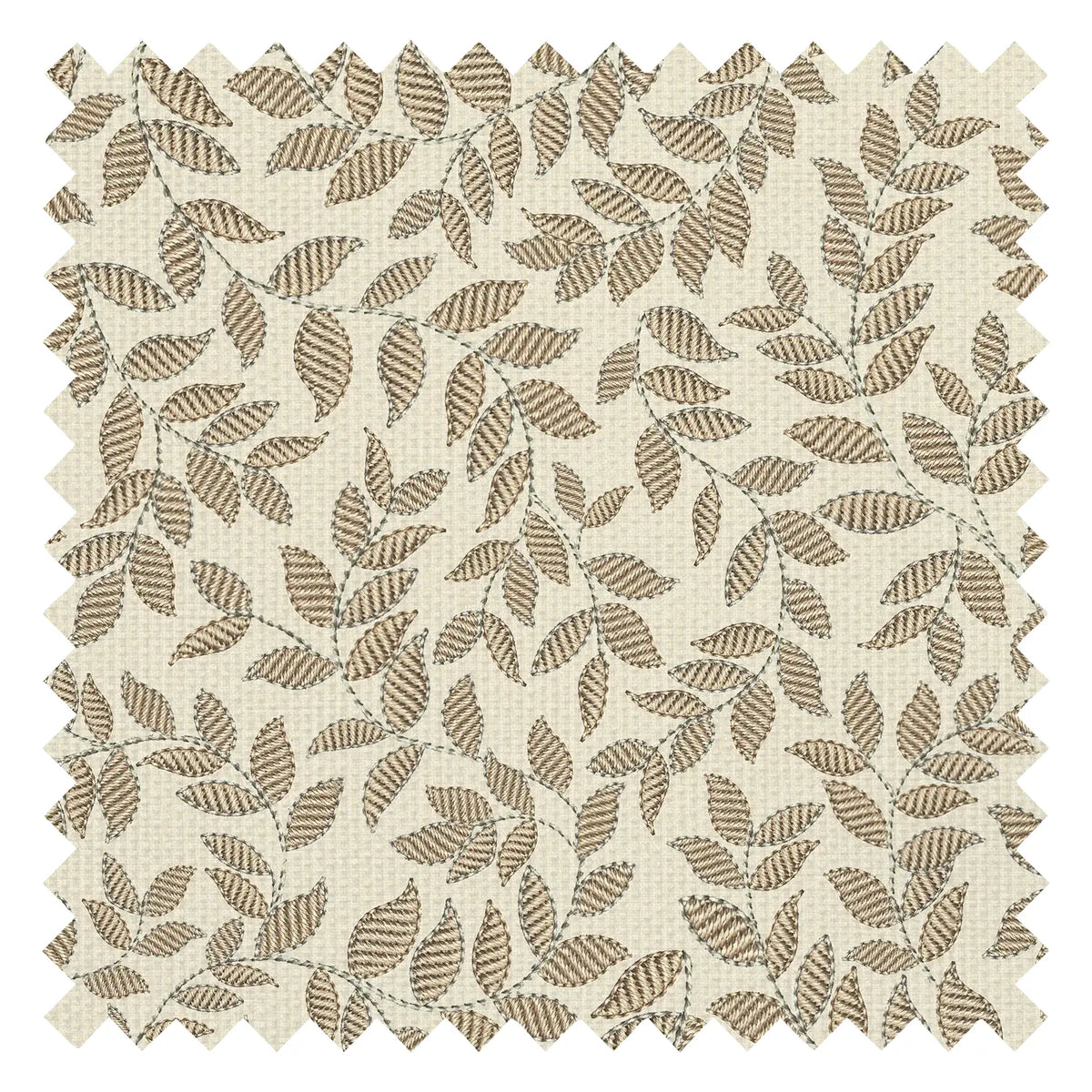 Trailing Thread Fabric in Soft Neutrals