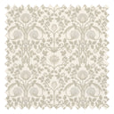 Tulip Garden Fabric in Stone and Natural on Rich Cream