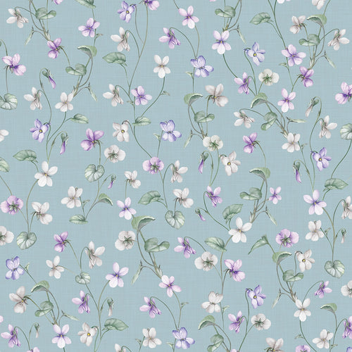 Violet Wallpaper in Mineral Mist