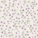 Violet Wallpaper in Vintage Cream