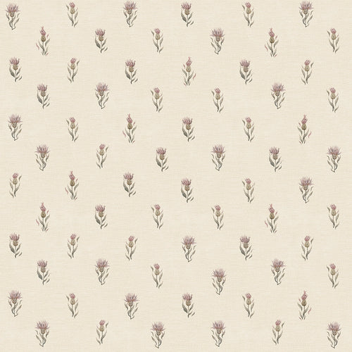 Sample of Wee Thistle Wallpaper in Vintage Cream