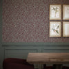 Whimsical Willow Wallpaper in Seafoam Green on Fig