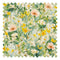 Windswept Wildflowers Fabric in Greens, Yellows and Pink