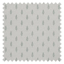 Rowan Fabric in Smokey Green on Cream