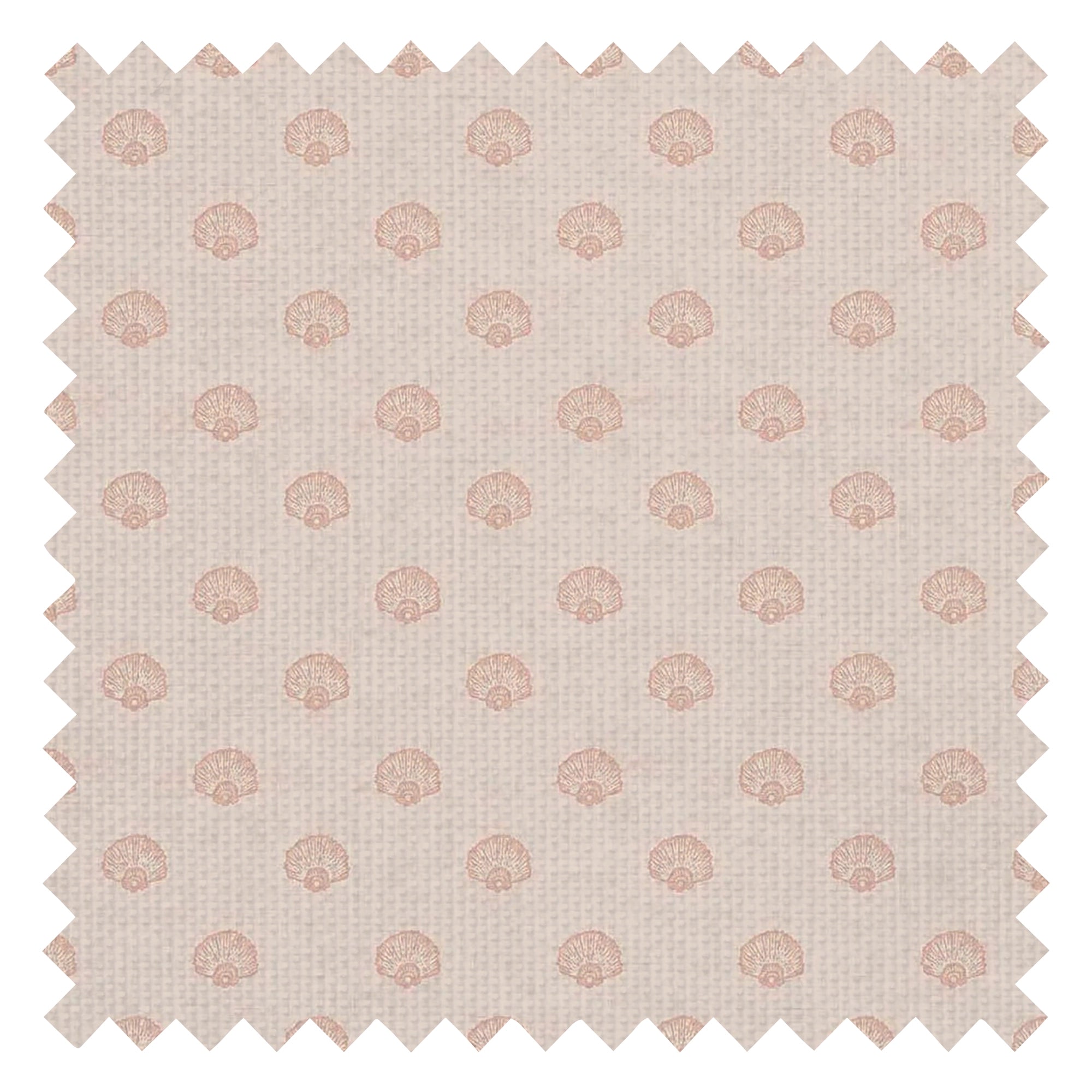Runswick Bay Fabric in Lady Coral