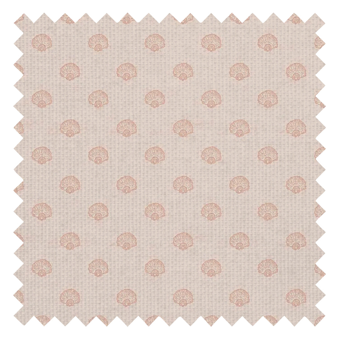 Runswick Bay Fabric in Lady Coral
