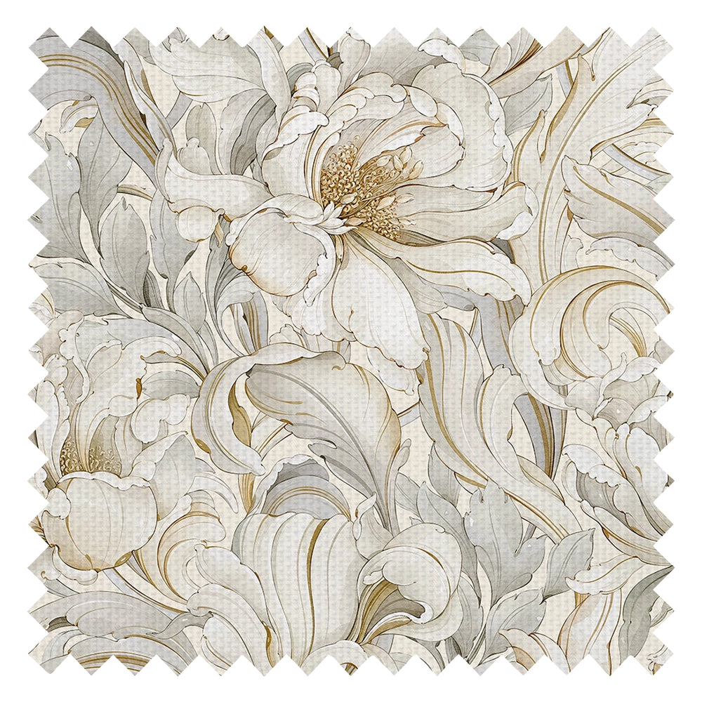 Lily of the Manor Fabric in Vintage Cream