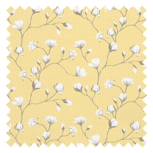 Sweet Magnolia Fabric in Lemon Meringue