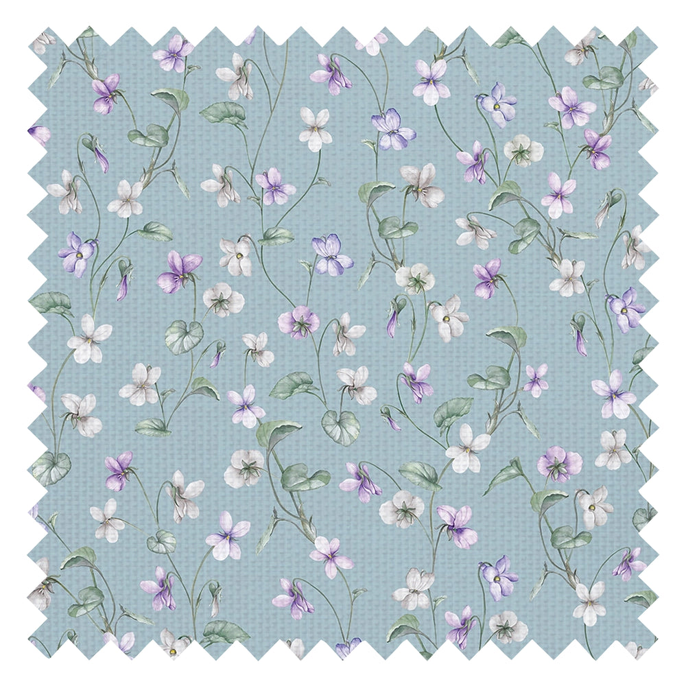 Violet Fabric in Mineral Mist