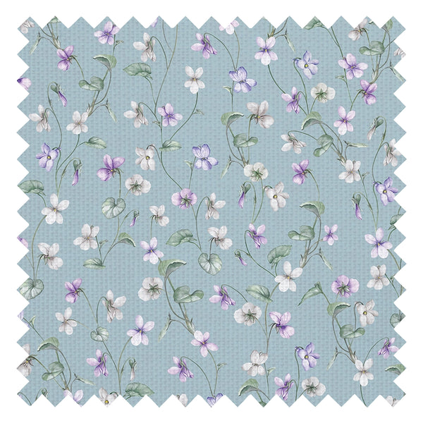 Violet Fabric in Mineral Mist