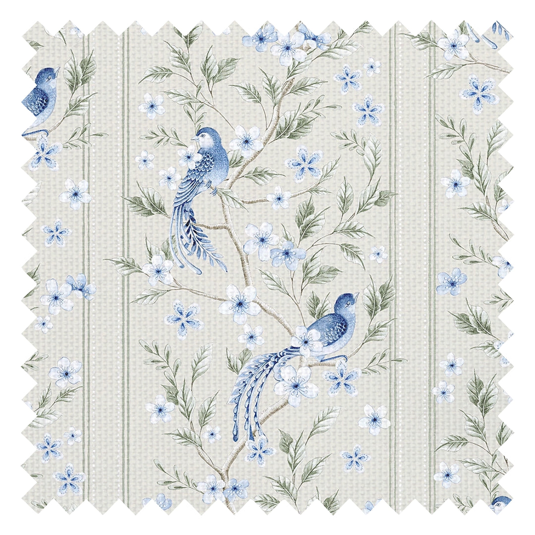 The Enchanted Garden Fabric in Cream