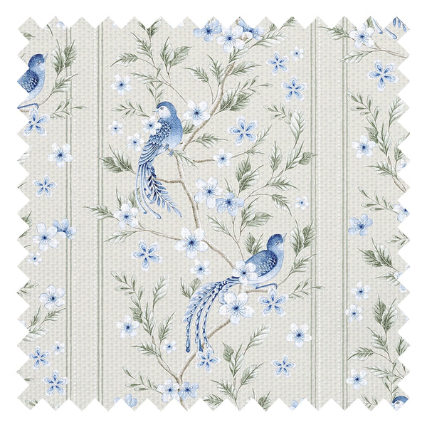 The Enchanted Garden Fabric in Cream