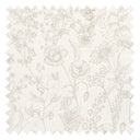 Sketched Meadow Fabric in Stone on Windsor Cream