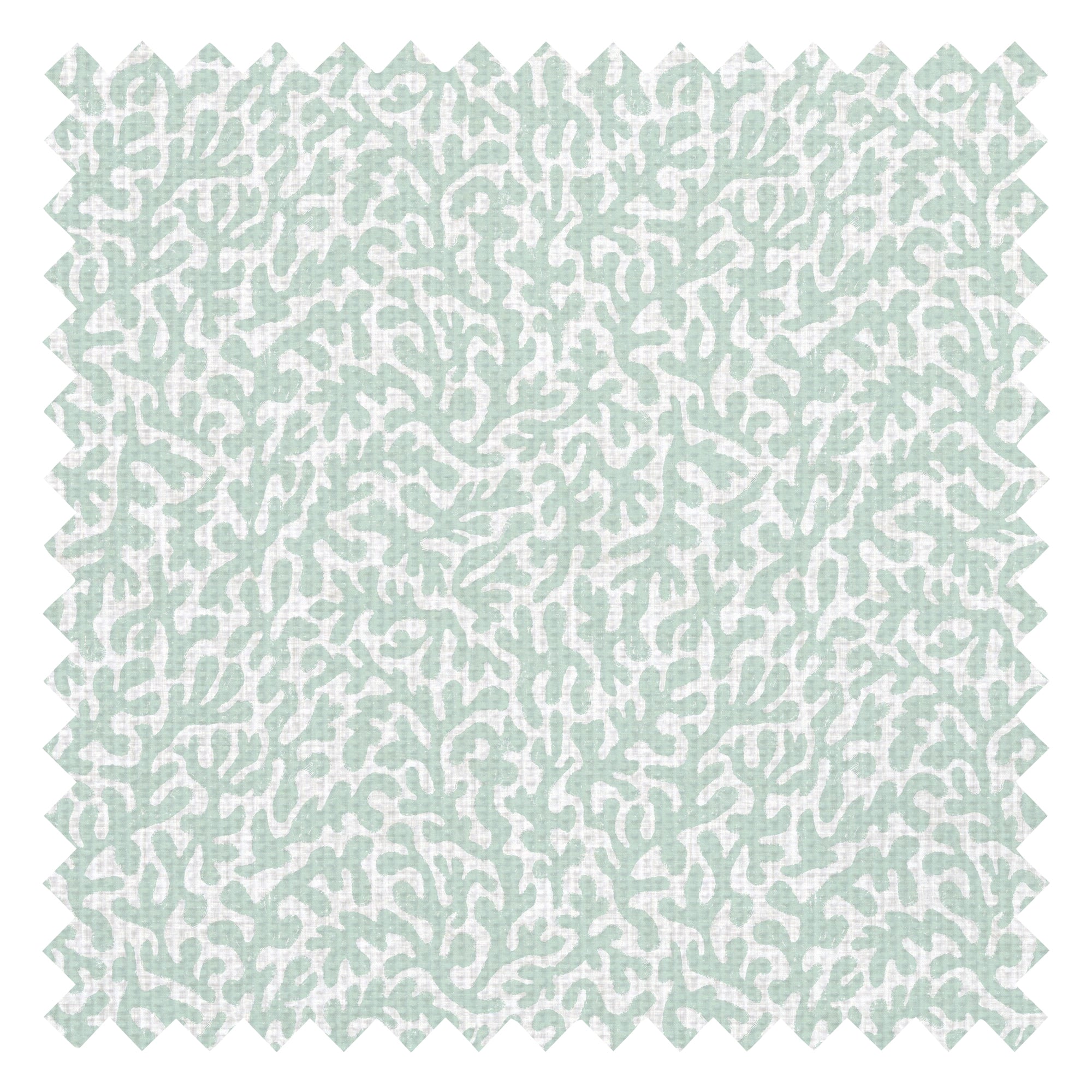 Petite Coral Cove Fabric in Duck Egg
