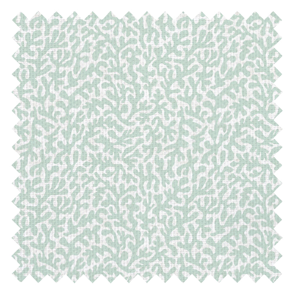 Petite Coral Cove Fabric in Duck Egg