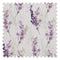 Wild Stocks Fabric in Grape and Linen Cream