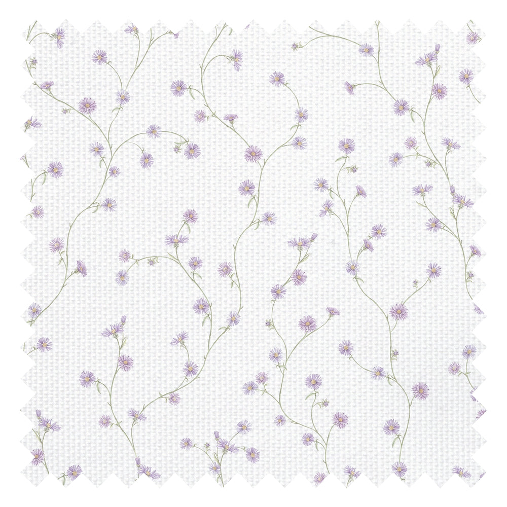 Aster Fabric in Soft Purple