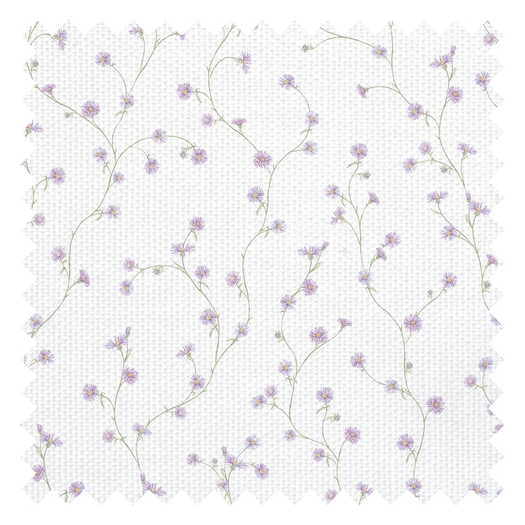 Aster Fabric in Soft Purple