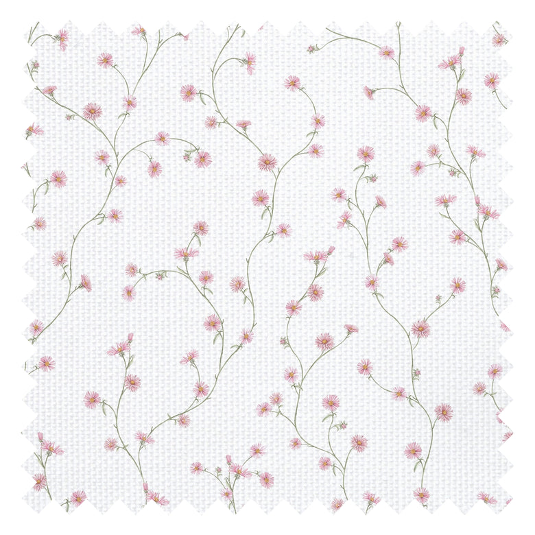 Aster Fabric in Soft Pink