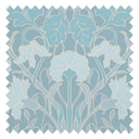 Parisienne Fabric in Blues on Inky Blue