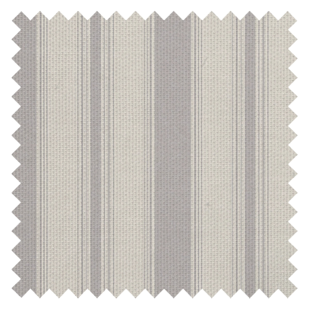 Heritage Stripe Fabric in Vintage Grey and Vintage Cream