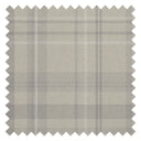 Heritage Tartan Fabric in Vintage Cream and Vintage Grey