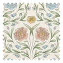 Vintage Trellis Fabric in Summer Shades on Vintage Cream