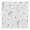 Sweet Meadow Fabric in Cornflower Blue and Sage on Mist