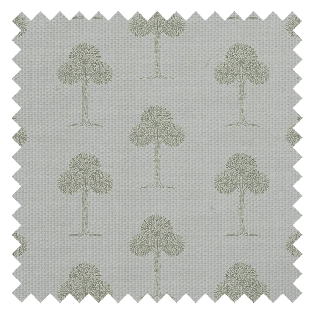 Mulberry Tree Fabric in Warm Grey on Natural