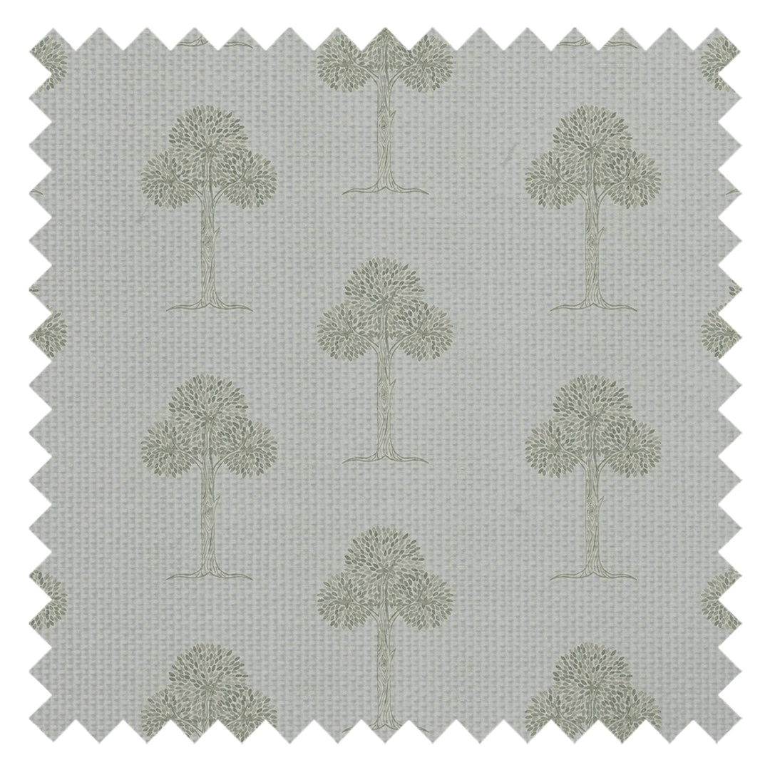 Mulberry Tree Fabric in Warm Grey on Natural