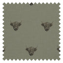 Heilan Coo Fabric in Warm Grey