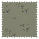 The Mallards Fabric in Warm Grey