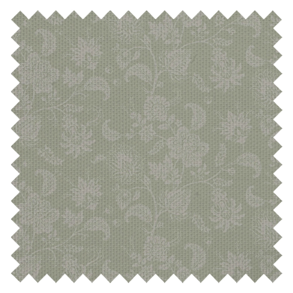 Balmoral Baroque Fabric in Warm Grey