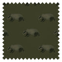 Lord Brocktree Fabric in Gentleman Green
