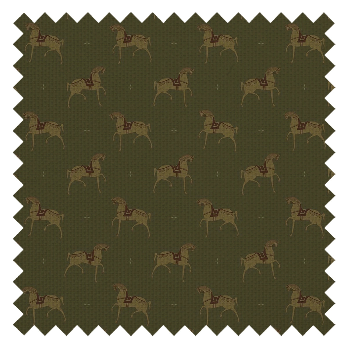Seabiscuit Fabric in Gentleman Green