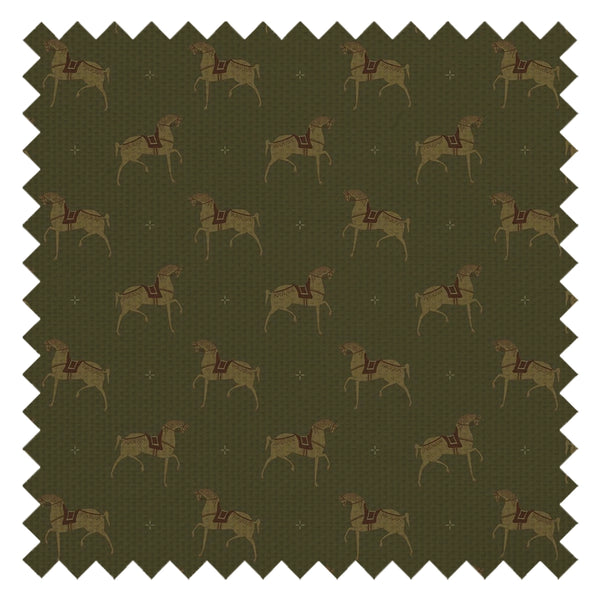 Seabiscuit Fabric in Gentleman Green