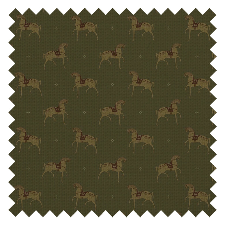 Seabiscuit Fabric in Gentleman Green