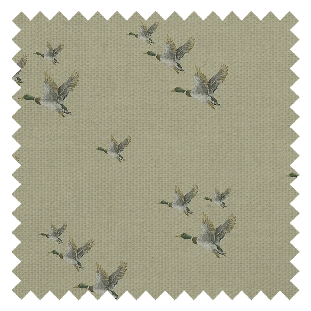 The Mallards Fabric in Sand